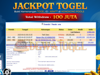 BUKTI JACKPOT DEWATOGEL #206